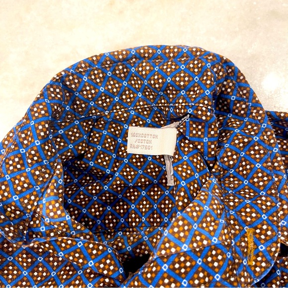 Cinch Square Pattern Button Up 4T - Picture 4 of 4